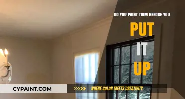 How to Paint Trim: Before or After Installation?