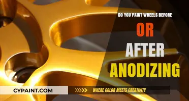 Painting Wheels: Before or After Anodizing? A Comprehensive Guide