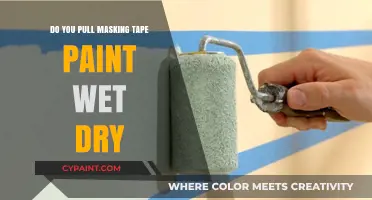 Should You Pull Masking Tape When Paint is Wet or Dry?