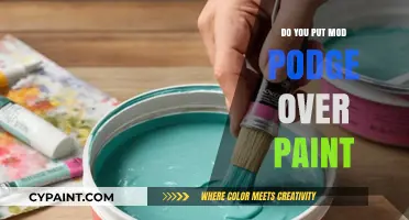 Should You Apply Mod Podge Over Paint? A Crafting Guide