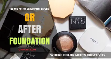 Cloud Paint Before or After Foundation: Perfecting Your Makeup Routine