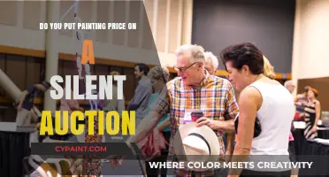 How to Price Your Art for a Silent Auction