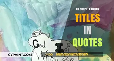 Painting Titles in Quotes: Essential Rules for Proper Formatting
