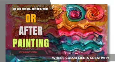 Sealant: Before or After Painting?
