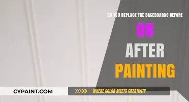 Baseboards: Paint First or Replace?