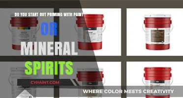 Priming Basics: Paint or Mineral Spirits First? Expert Tips Revealed