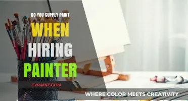 Hiring a Painter: Does the Service Include Paint Supplies?