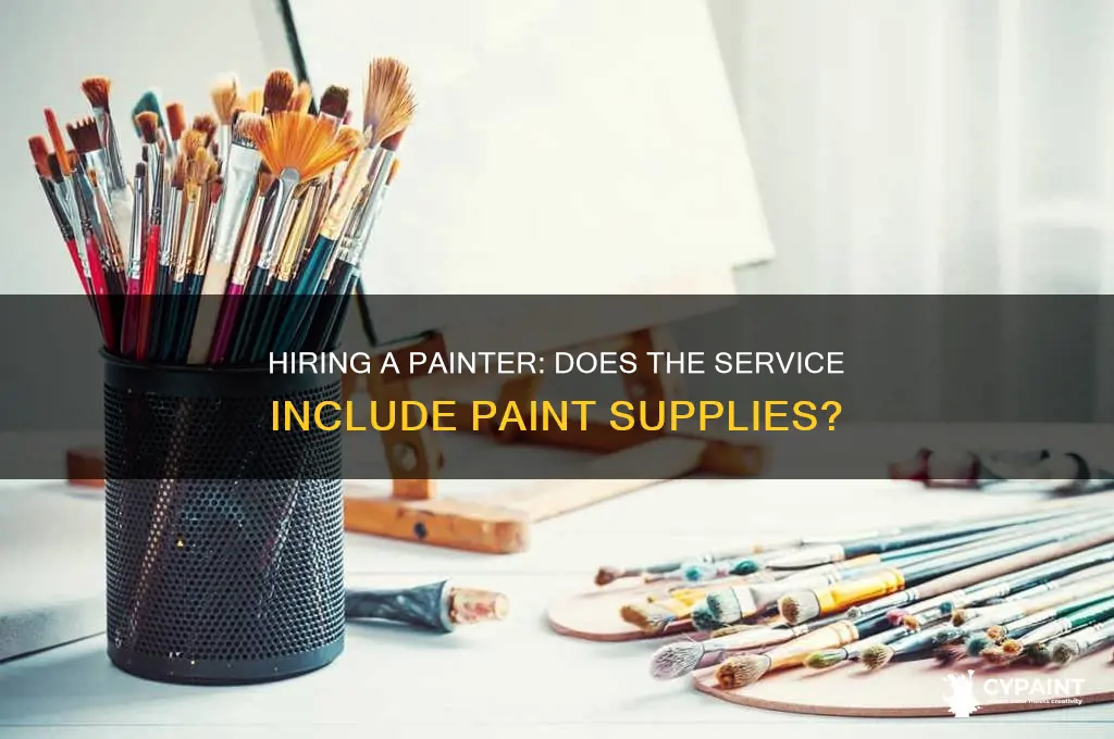 do you supply paint when hiring painter