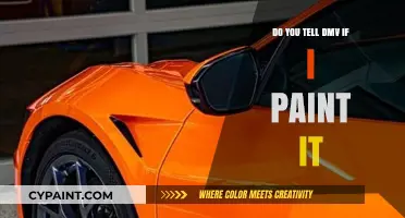 Painting Your Car? DMV Reporting Requirements Explained for Vehicle Owners