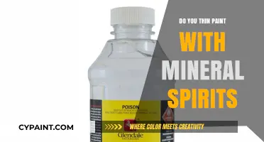 Thinning Paint with Mineral Spirits: Tips, Techniques, and Best Practices