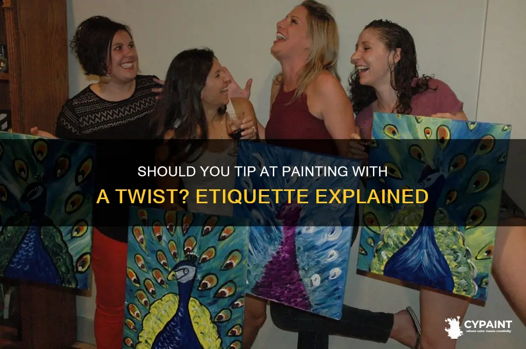 do you tip painting with a twist