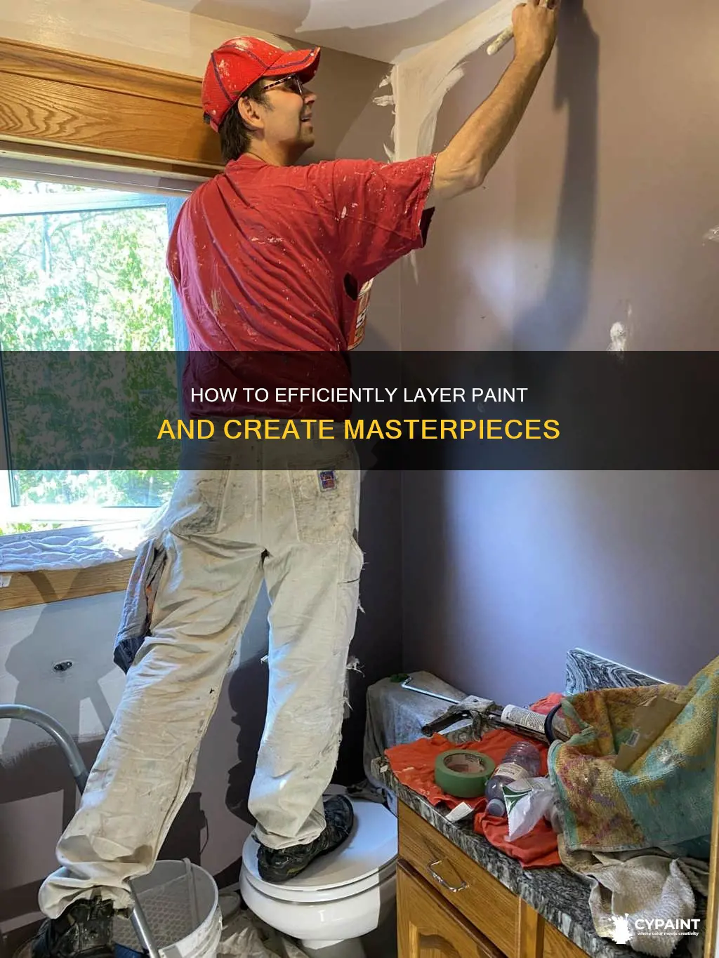 do you wait for paint to dry before painting