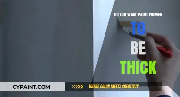 Should Paint Primer Be Thick? Understanding the Ideal Consistency for Best Results