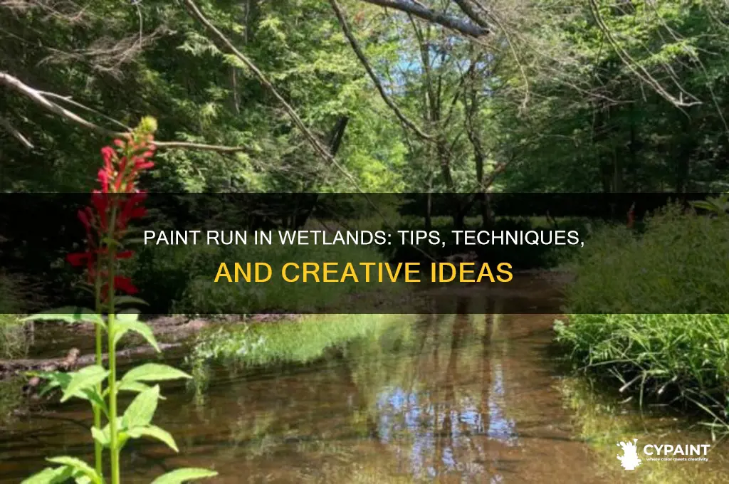 do you want to paint run if wetland
