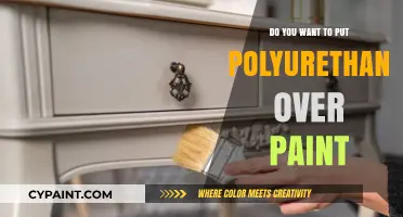 Should You Apply Polyurethane Over Paint? Pros, Cons, and Tips