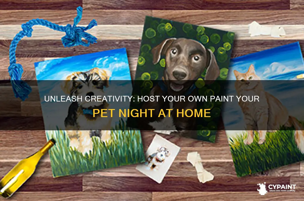 do your own paint your pet night