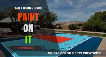 Does a Basketball Have Paint? Uncovering the Court's Colorful Truth
