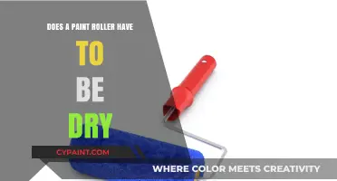 Does a Paint Roller Need to Be Dry Before Use?