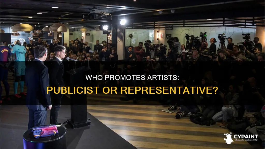 does a painter have a publisit or a rep