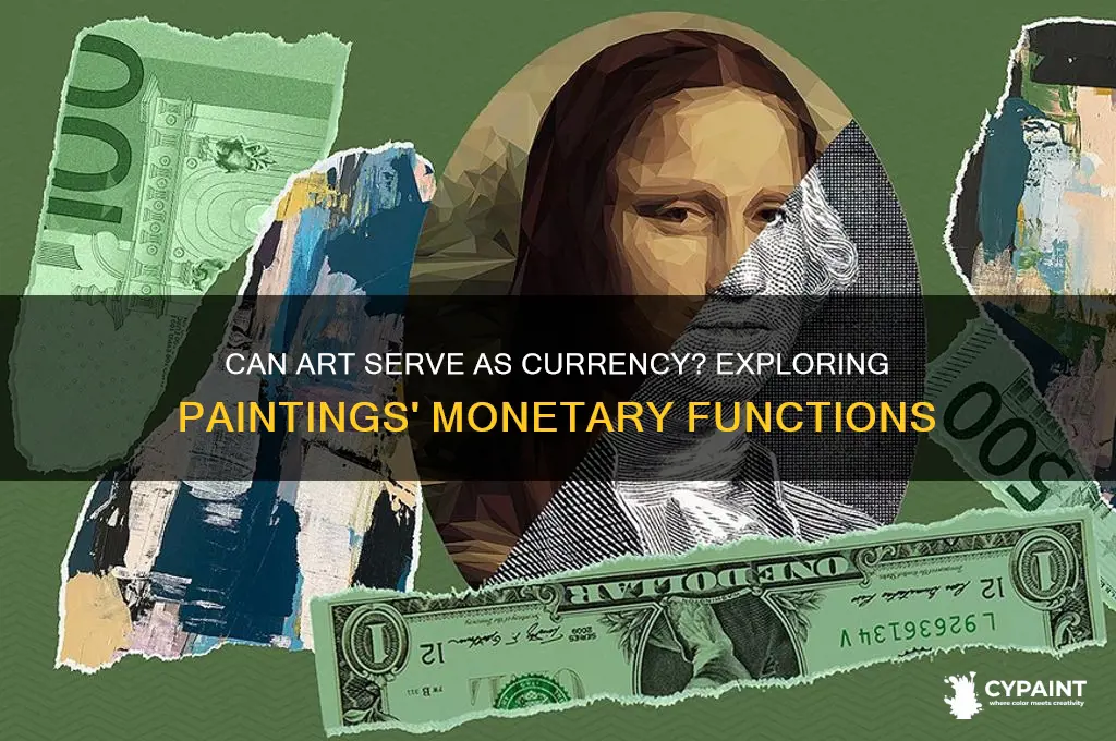 does a painting satisfy the functions of money
