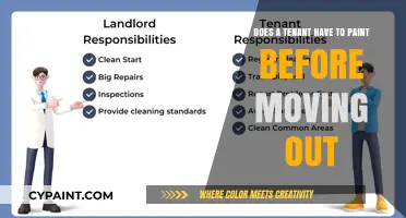 Tenant's Responsibility: Painting Before Moving Out