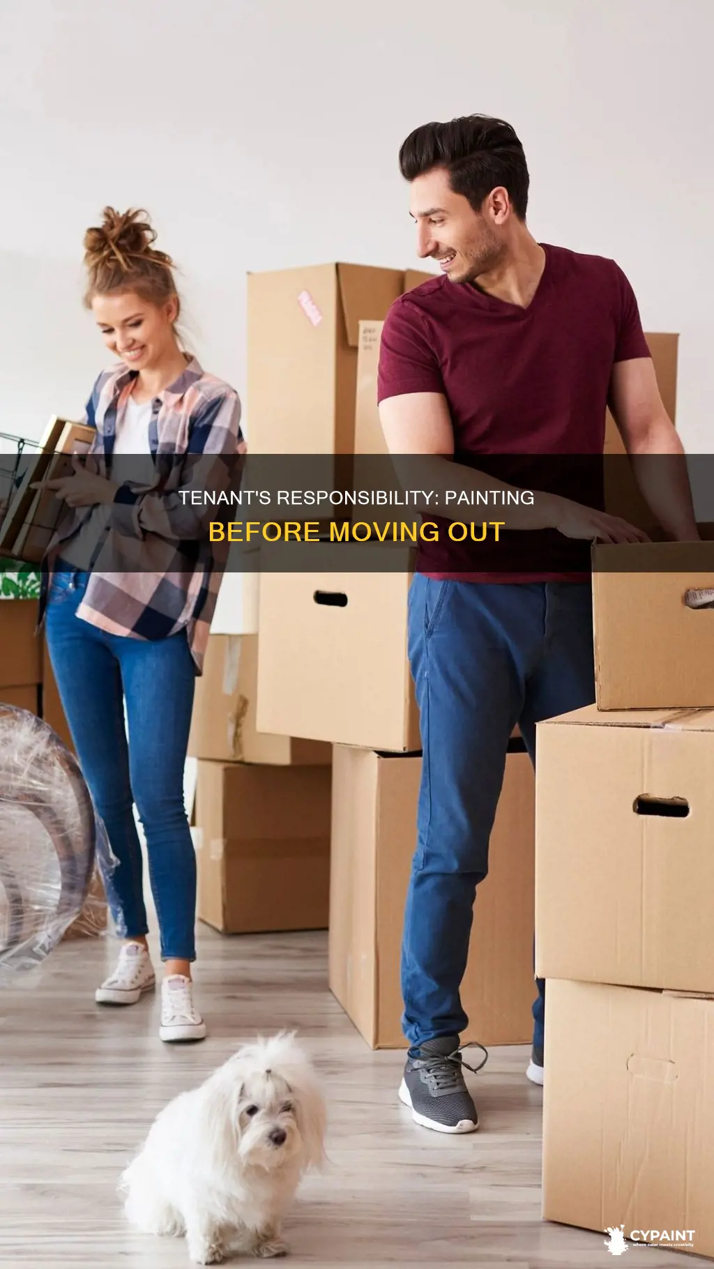 does a tenant have to paint before moving out