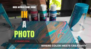 Does Acrylic Paint Shine in Photos? Tips for Artists
