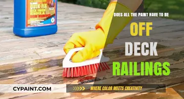 Must All Paint Be Removed from Deck Railings? Expert Tips