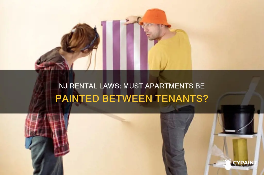 does an apartment have to be painted between tenants nj