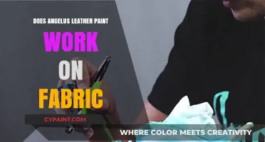 Angelus Leather Paint on Fabric: Does It Work and How?