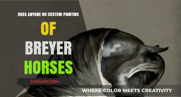 Custom Breyer Horse Painting: Artists Who Bring Models to Life
