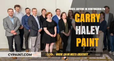 Huntingdon PA Paint Suppliers: Who Carries Haley Paint Locally?