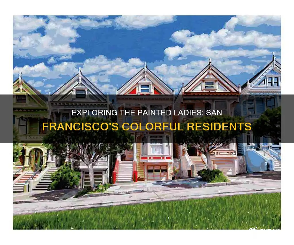 does anyone live in the painted ladies san francisco