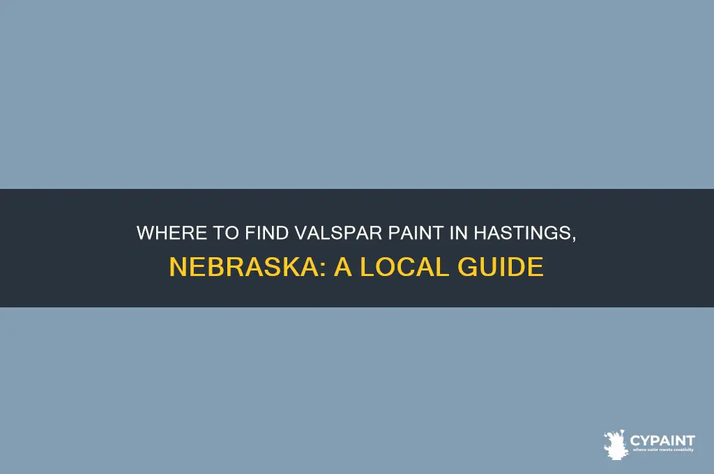 does anystore in hastings nebraska carry valspar paint