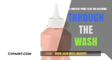 Acrylic Paint on Clothes: Wash-Proof or Not?