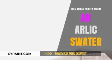 Arilac Paint on Arlic Sweater: Does It Work? A Review