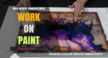 Does Artist Transfer Paper Work on Paint? A Creative Guide