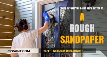 How Sandpaper Texture Affects Automotive Paint Adhesion