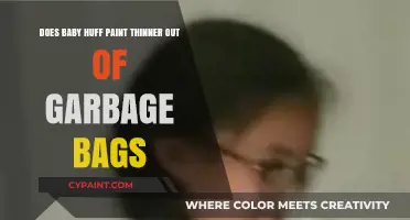 Baby's Dangerous Attraction: Paint Thinner in Garbage Bags