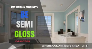 Bathroom Paint: Semi-Gloss or Not? Choosing the Right Finish
