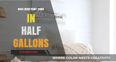 Does Behr Paint Offer Half-Gallon Sizes? A Comprehensive Guide