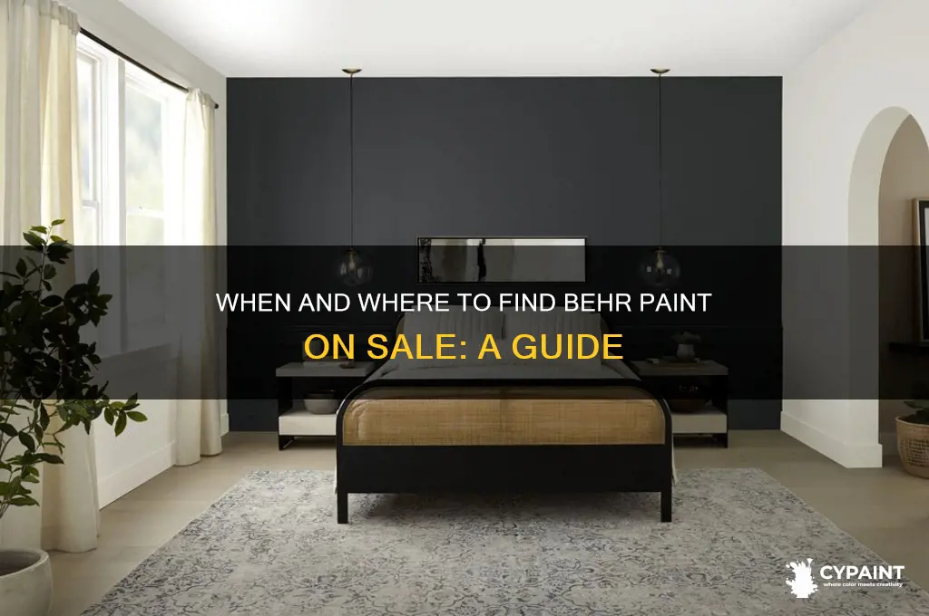 does behr paint ever go on sale