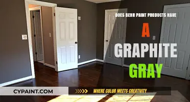 Exploring Behr Paint: Does Graphite Gray Exist in Their Collection?