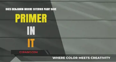 Benjamin Moore Exterior Paint: Primer Included?