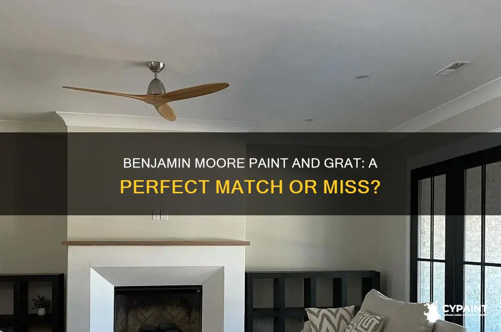 does benjamin moore paint go with grat