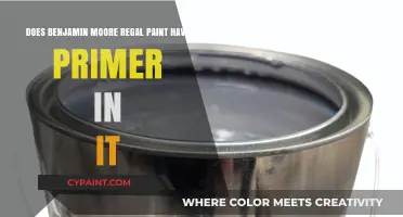 Benjamin Moore Regal Paint: Primer Included?