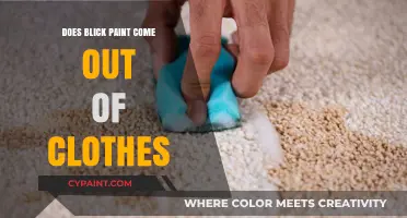 Removing Blick Paint Stains: Effective Tips for Cleaning Clothes