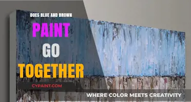 Blue and Brown Paint: A Harmonious Color Combo or Clash?