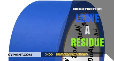 Does Blue Painter's Tape Leave a Residue? A Comprehensive Guide