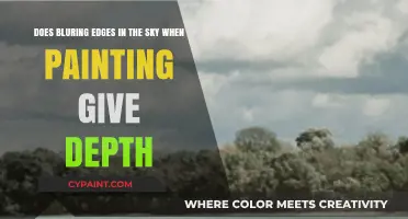 Blurring Sky Edges: Enhancing Depth in Artistic Landscapes